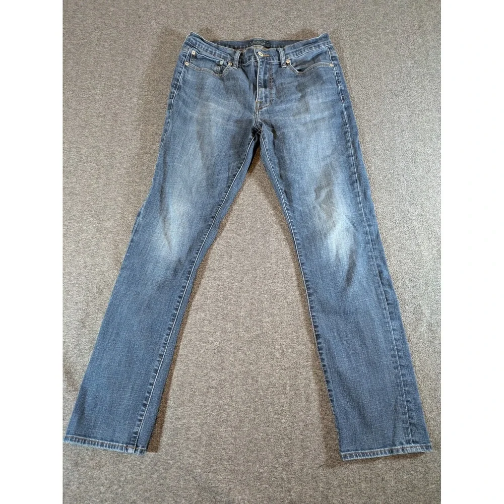 Lucky Brand Jeans‎ Mens 32 x 32 Blue 410 Athletic Slim Medium Wash Denim